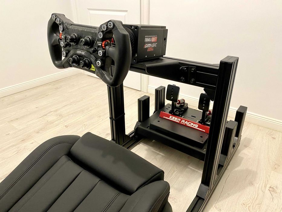 Simagic Alpha/Volan GT NEO/Pedale P1000/Cardru Simlab GT1 EVO + Scaun