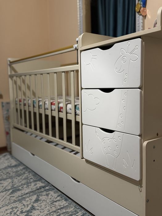 Детский манеж в хорошем состоянии