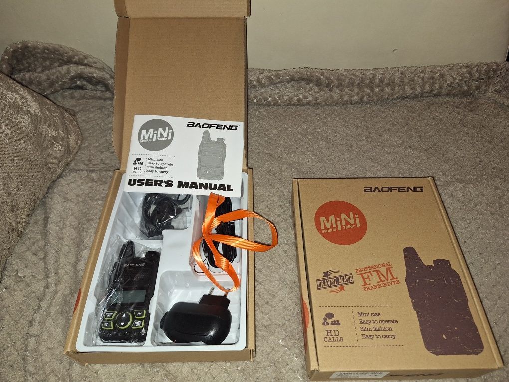Мини Радиостанция / walkie talkie Baofeng T1