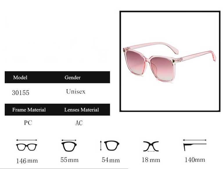Ochelari de soare pentru femei, design de marca, cu lentile in degrade