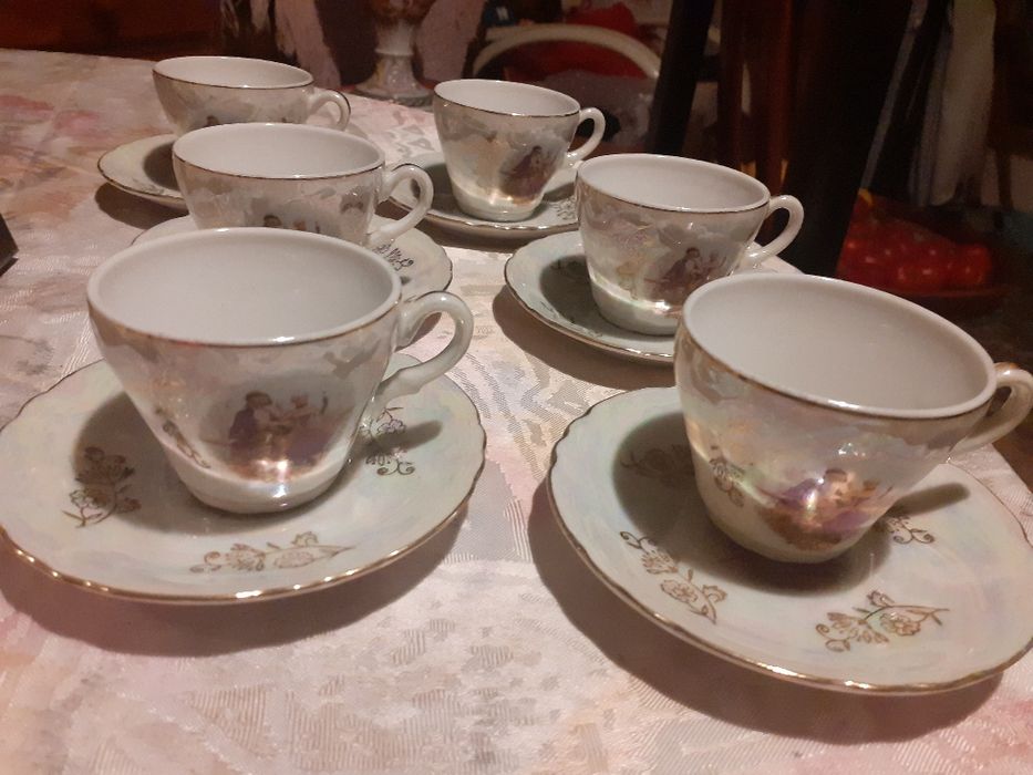 Doua Seturi pretioase   de ceai de ceramica fina japoneza