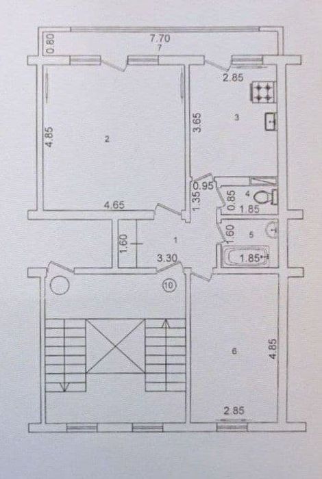 *2 комн. Евроремонт. Мебель техника.  Ор-р Висол туйхона