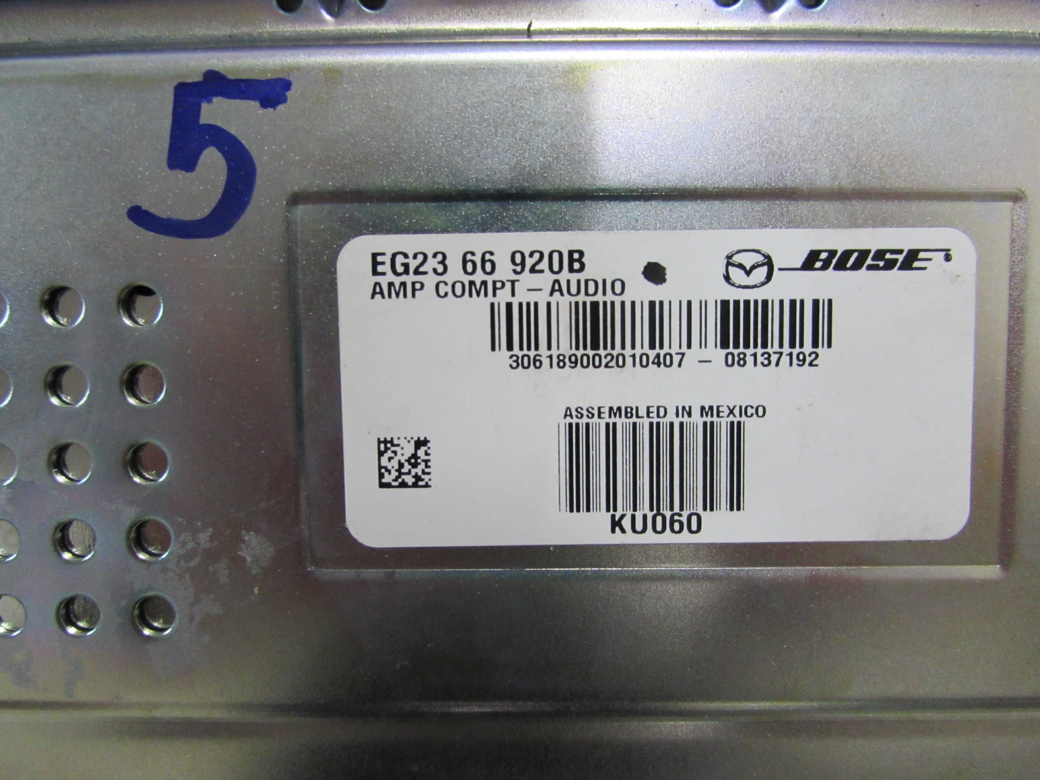 МАЗДА BOSE усилвател EG23 66 920A / GM1A-66-92X/F152 66 920A