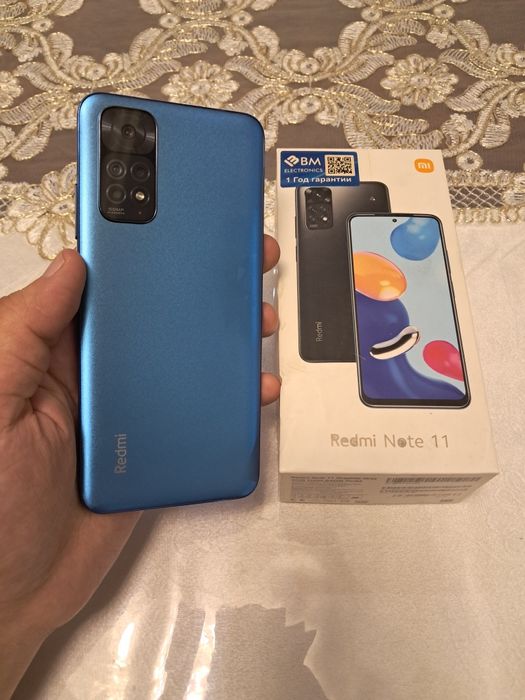 Xiaomi Redmi Note 11 4+4/64GB Blue Igravoy Karobka Sastayani Ideal Zor