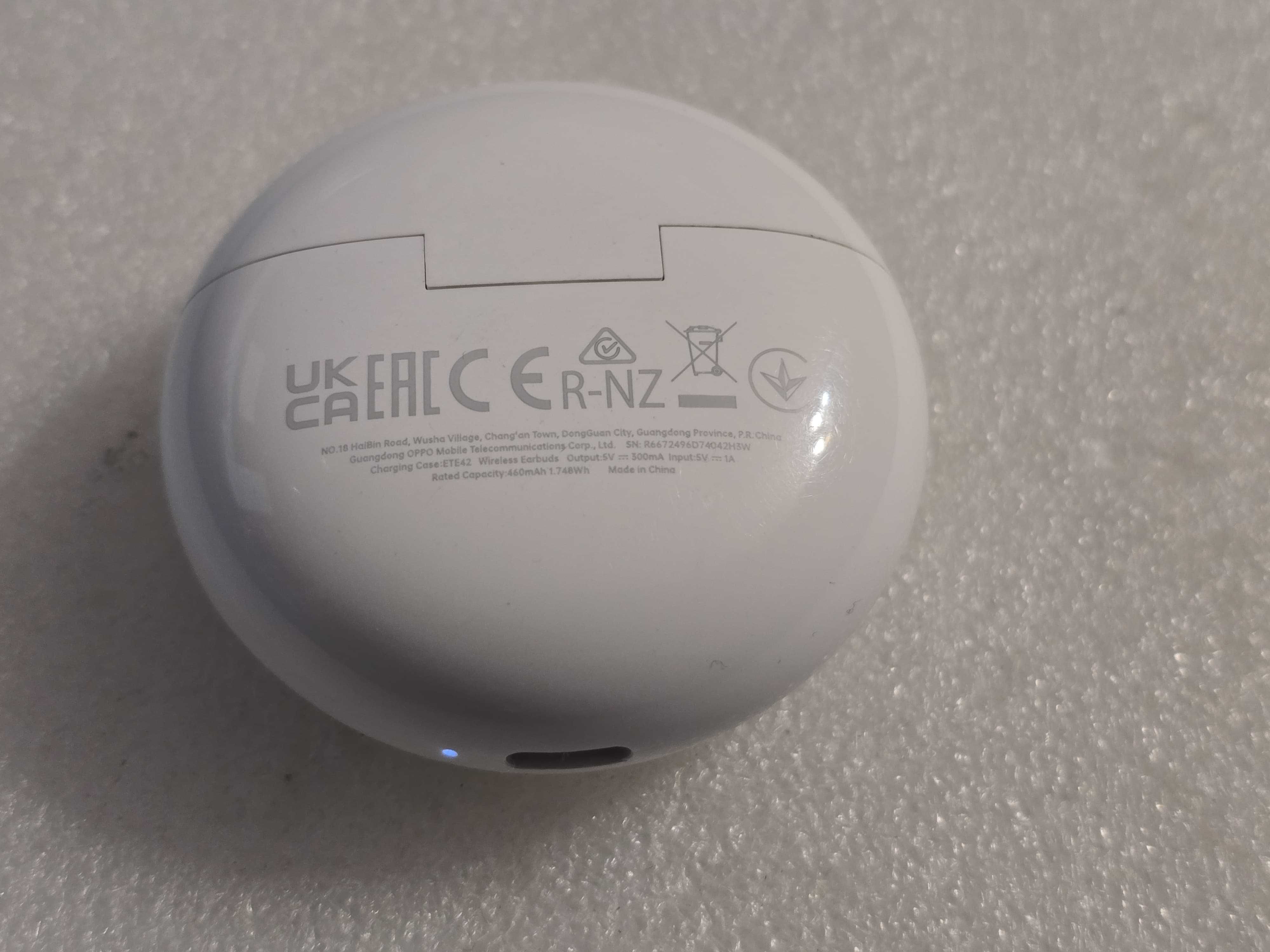 Casti OPPO Enco Buds2, True Wireless, Bluetooth, In-Ear, Microfon, alb