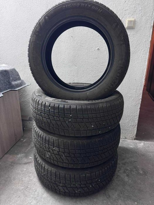 4бр. | Kumho WinterCraft | 215/60 R17 | 6мм | DOT 3121