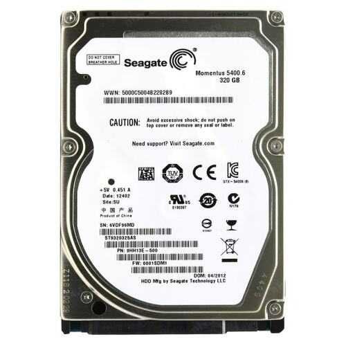 Жесткий диск 2.5" Seagate 320 Гб