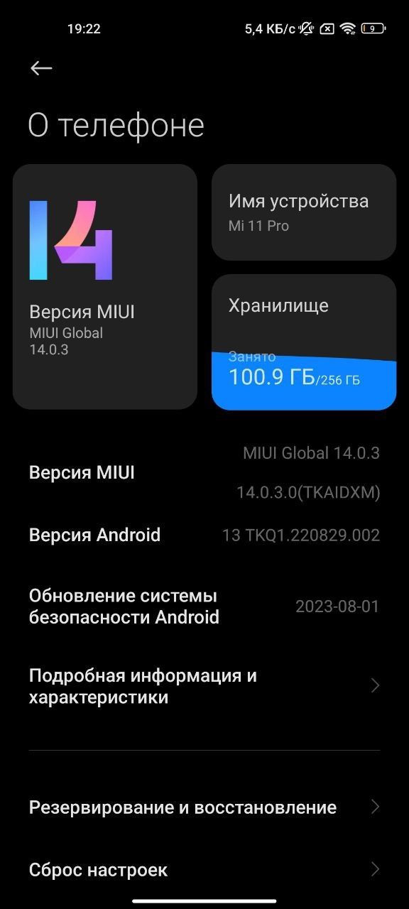 Xiaomi Mi 11 Pro 8/256GB Black