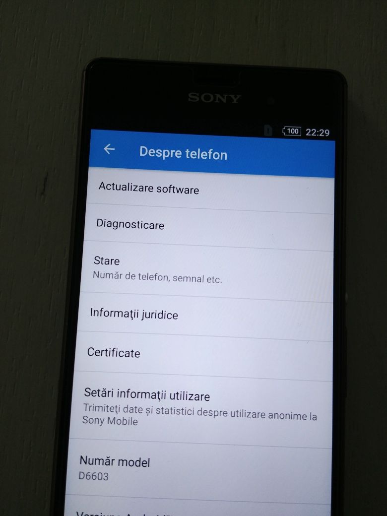 Sony Z3 impecabil