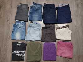 Lot 12 haine (blugi, pantaloni office, pulovere, bluza)