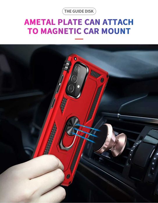 Husa hybrid ARMOR cu inel  Samsung Galaxy A03 / A13 4G / A16 / A16 5G