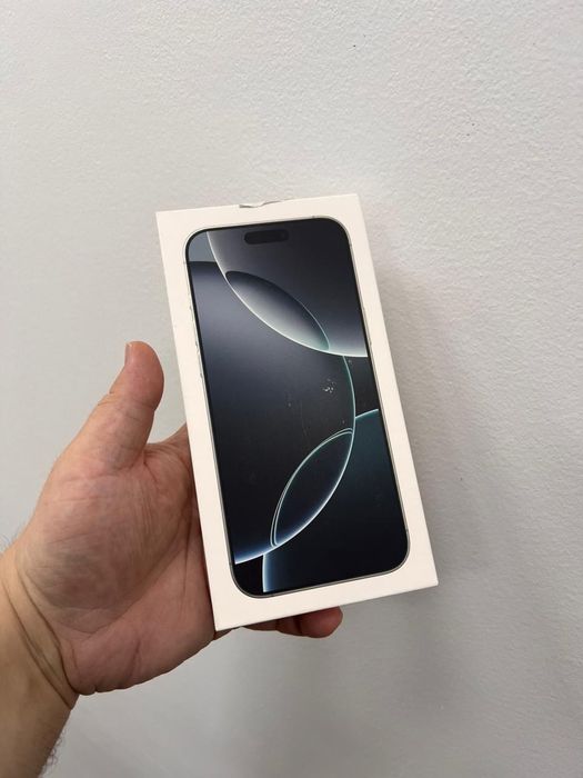 iPhone 16 Pro Max White Новый Гарантия Сулпак