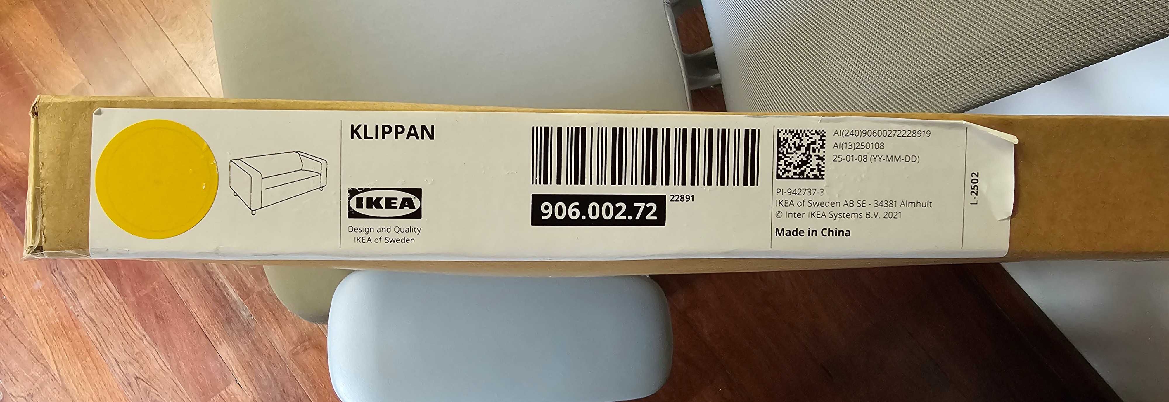 IKEA, ИКЕЯ-KLIPPAN нов 3 вида калъф за 2-местен диван половин цена