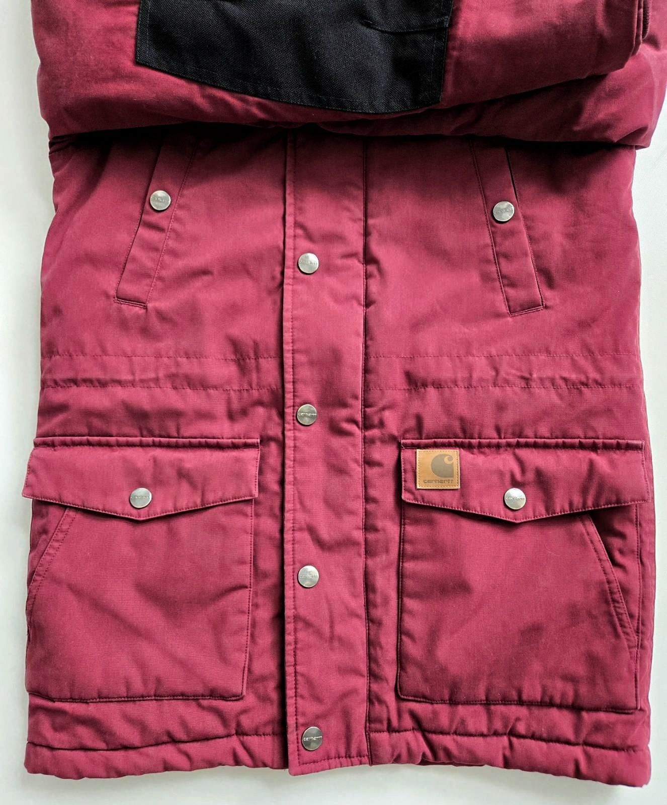 Парка Carhartt Trapper parka // XS в малинов цвят