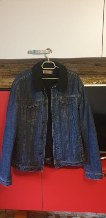 Geacă blugi îmblănită L