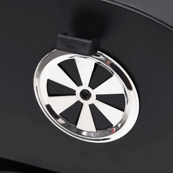 Gratar cu capac pt carbuni+ tava cenusa, Slow COOK, REDUS de la 635RON