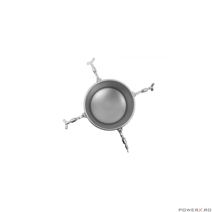 Pistol de vopsit pneumatic cu vas sub presiune separat de 10 litri,