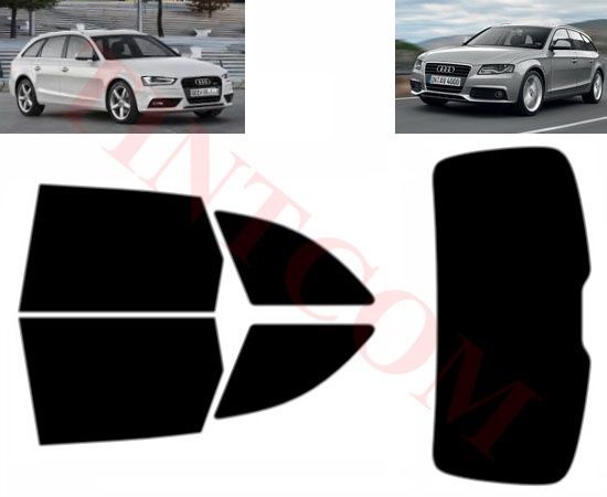 Audi A4 (5 врати, комби, 2008 - 2014) - Фолио за затъмняване на стъкла