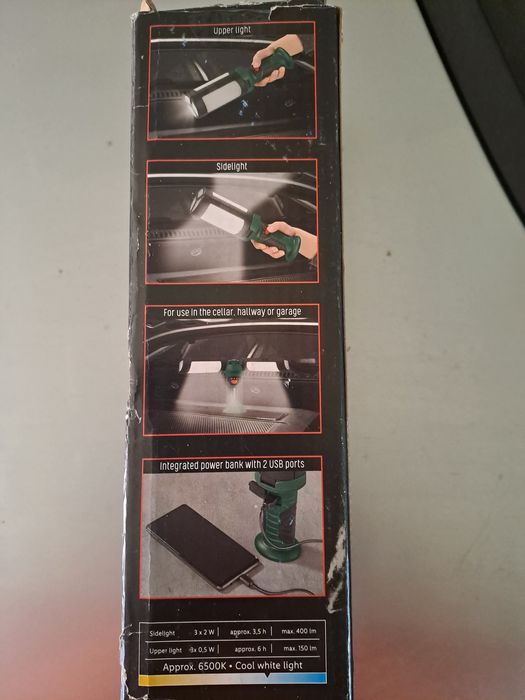 Vand lanterna cu acumulator