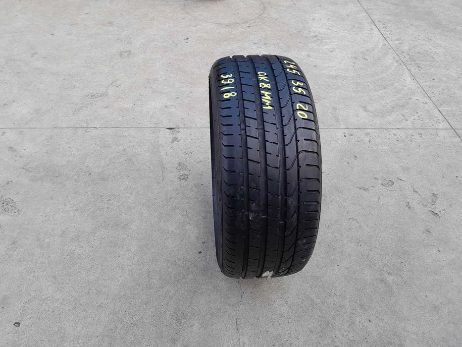 O anvelopa de vara 245 35 20 pirelli p zero profil de 8 mm