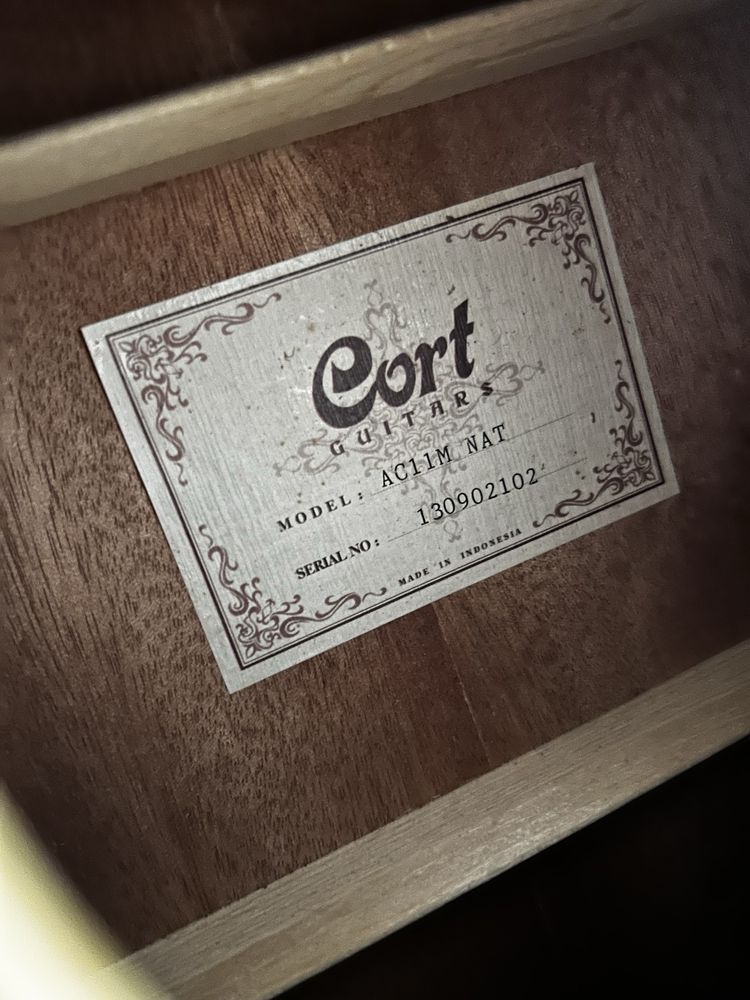 Гитара классическая Cort AC11M NAT