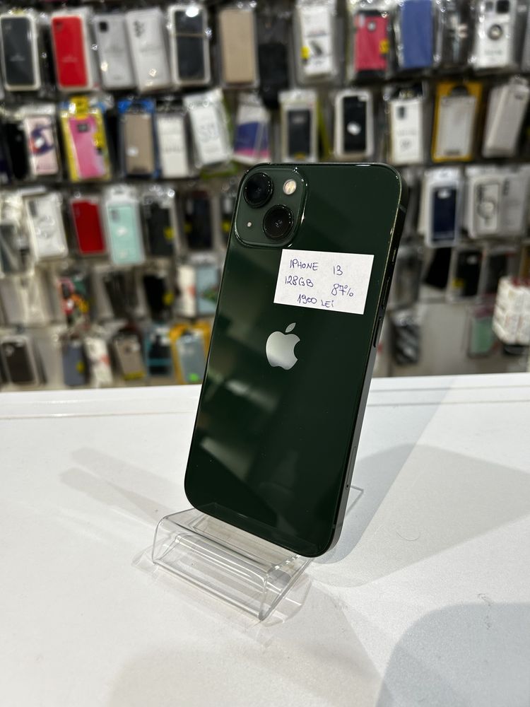 Apple!! Iphone 13 Green - 128GB - 87% CA NOU