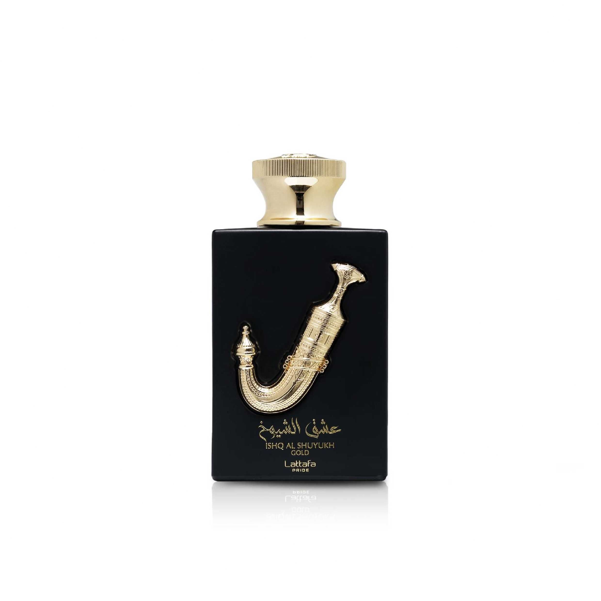 Nou, Apa de parfum Lattafa Pride Ishq al Shuyukh Gold, Unisex, 100 ml