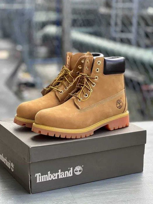 Ботинки Timberland.