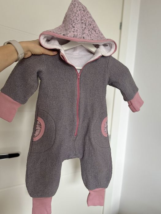 Salopeta dublata din lana fiarta Pure Pure