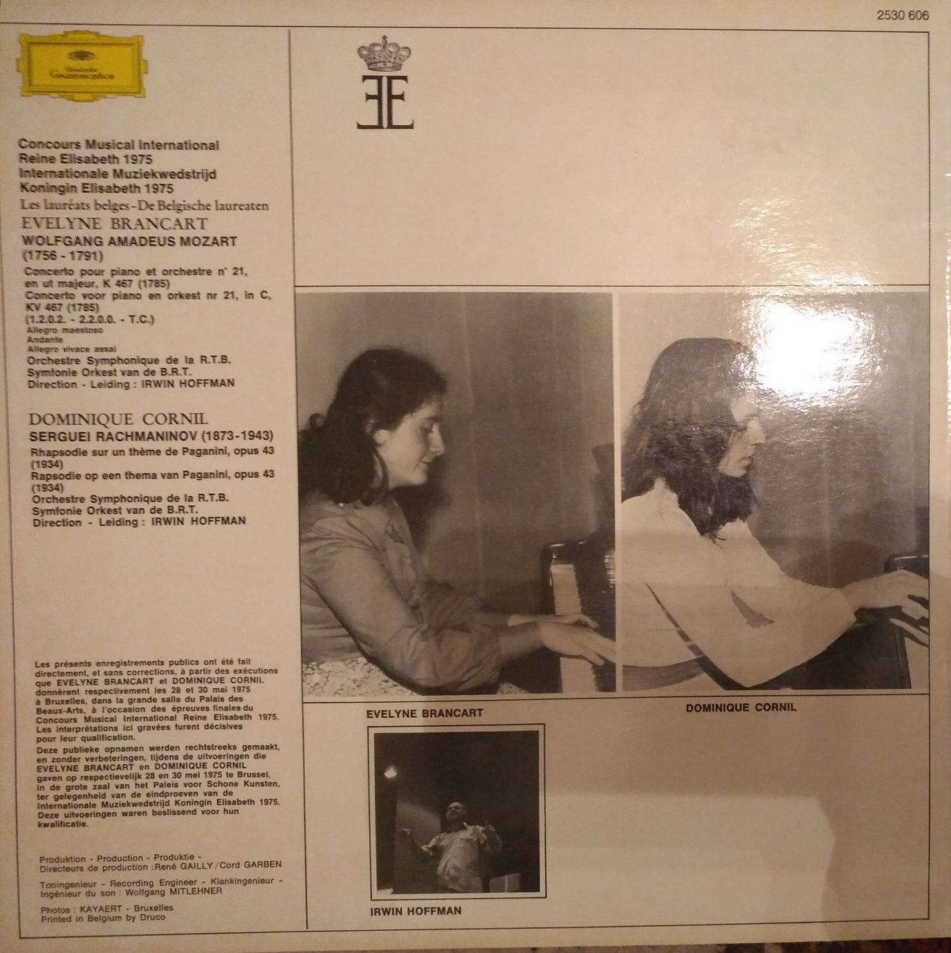 Discuri vinil pianisti Concurs International Regina Elisabetha