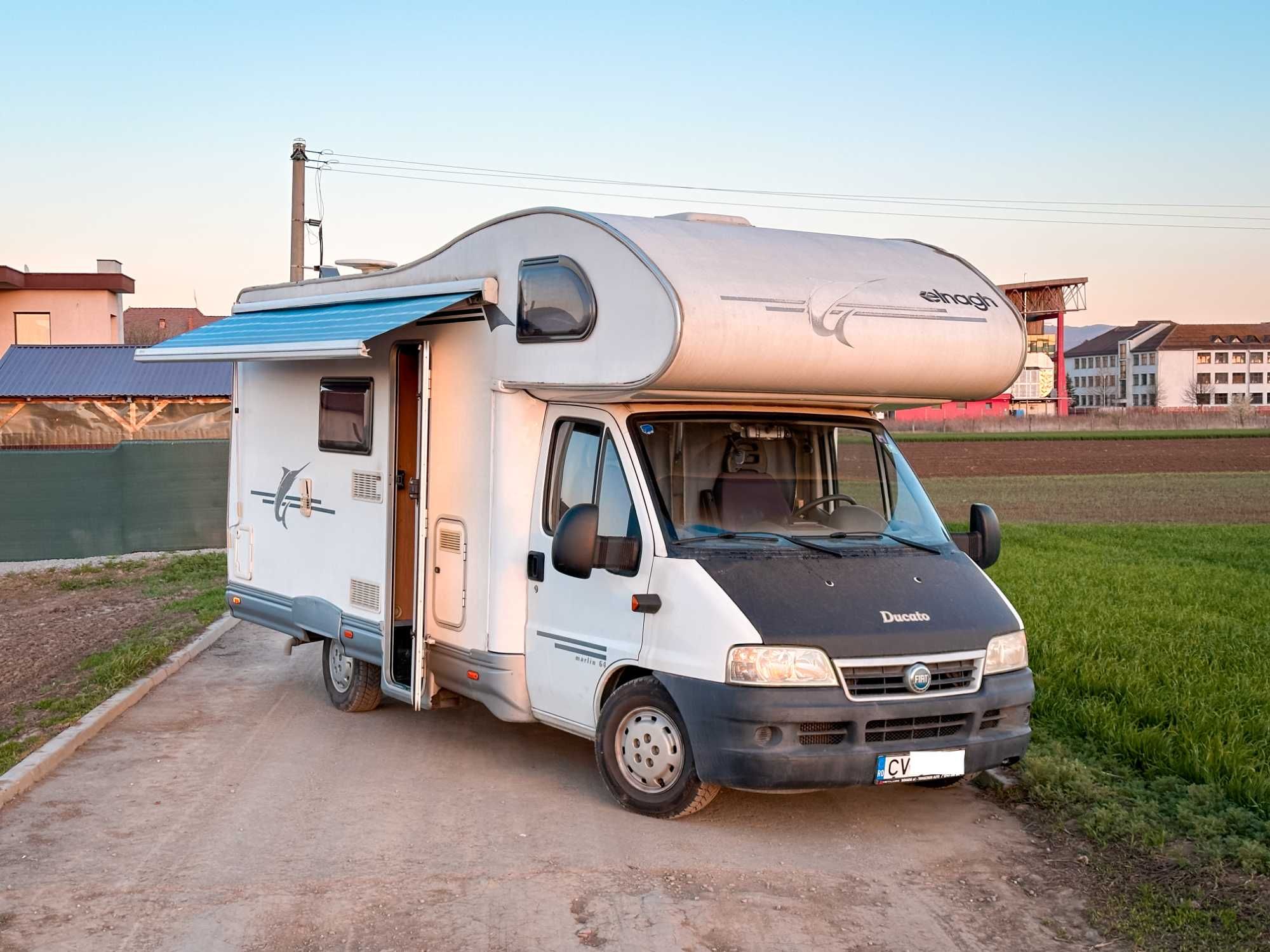 Autorulota Fiat Ducato Elnagh Marlin 64 - 6 persoane - cu panou solar