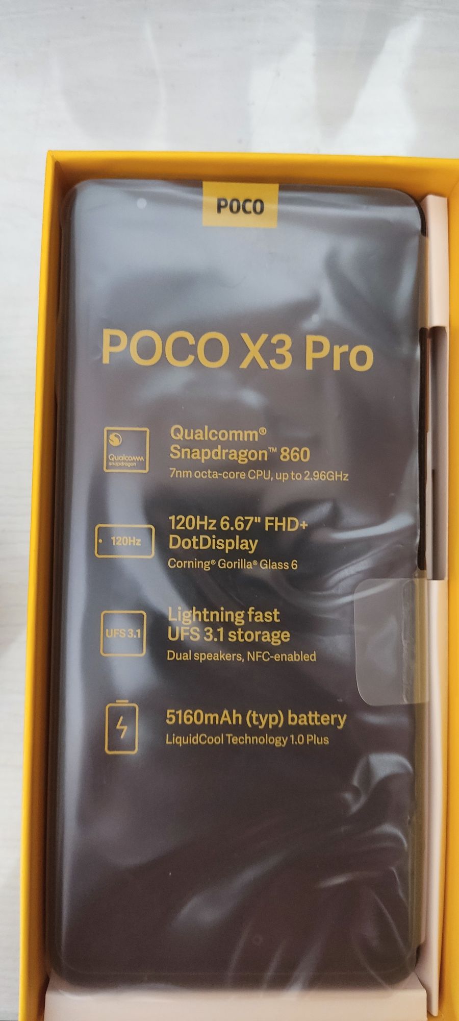 Poco x3 pro 8+3/256 Игровой смартфон!