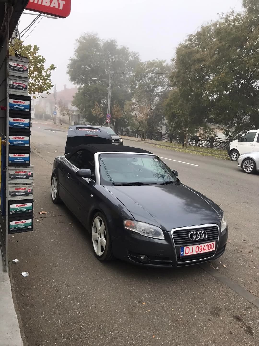 Aripa stanga capota trager bpw audi a4 b7 Cabrio
