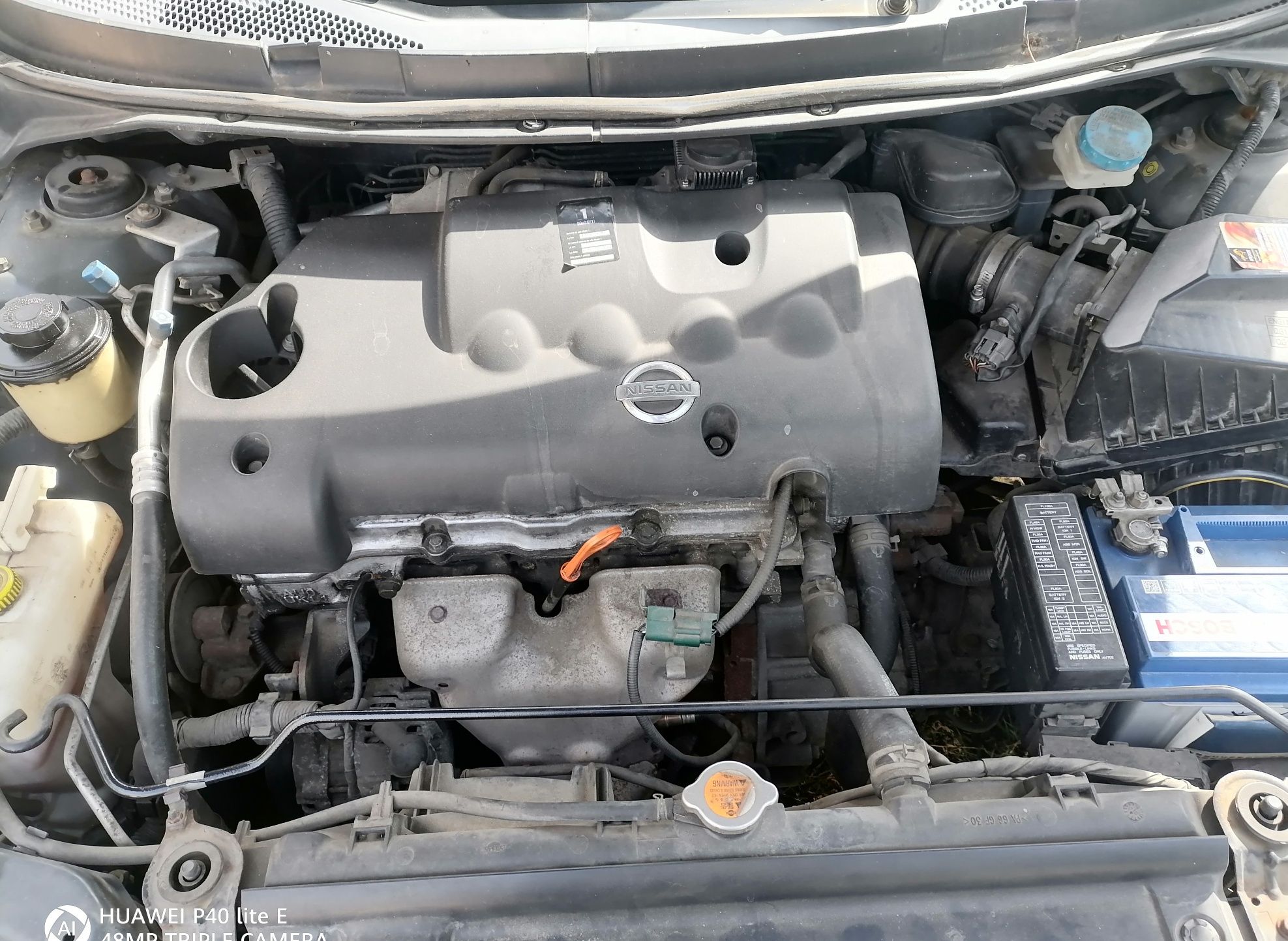 Aripa alternator compresor clapeta servo capac toba nissan primera p12
