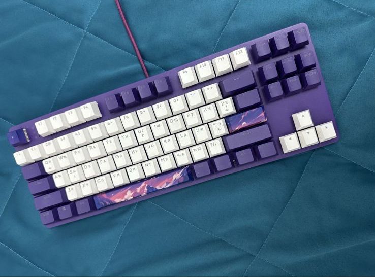 клавиатура Dark Project KD87A (фиолетовая)