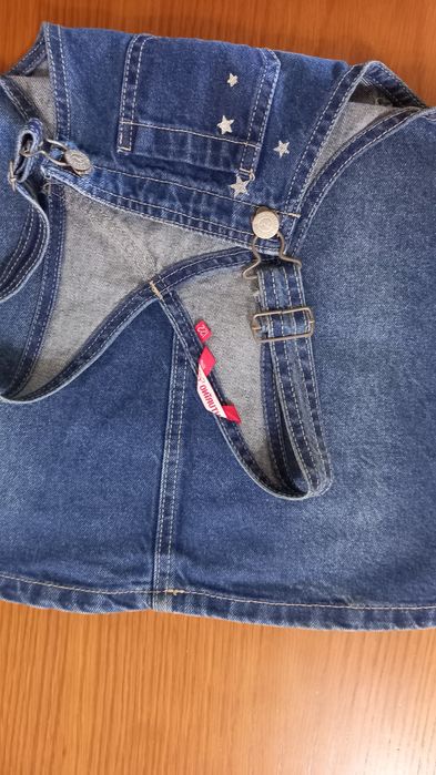 Утеплённый сарафан для девочки 5-7 лет