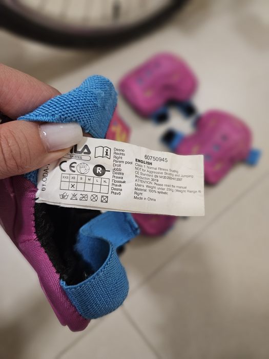 Cotiere și genunchiere Fila mar XS