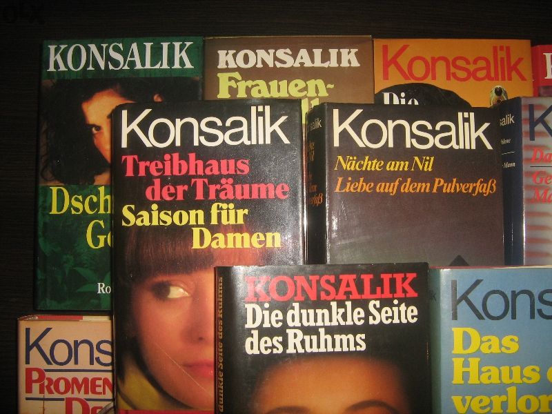 голям лот немски книги на Konsalik - НОВИ !