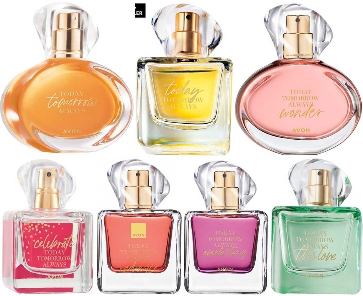 Налични парфюми, тоалетни води  от Avon, Oriflame