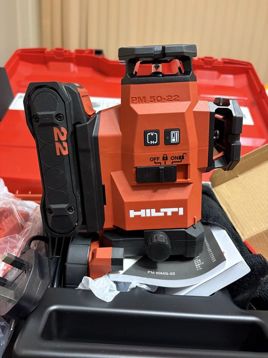 Нов! 11.2025г Hilti Pm50 комплект