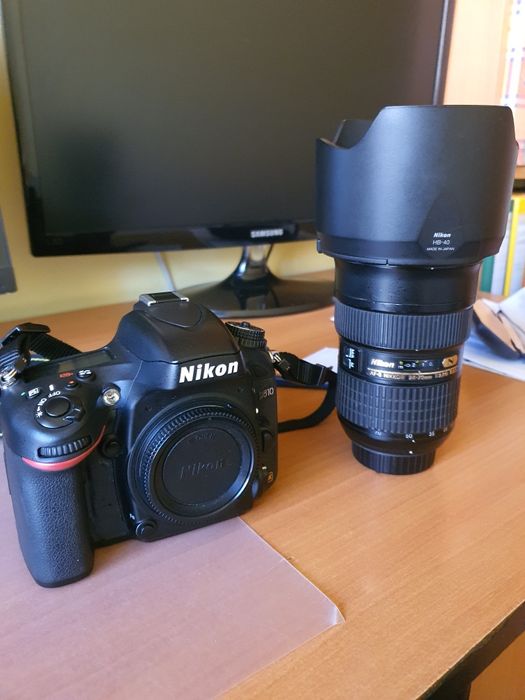 Nikon D610, obiectiv 24-70 F2.8G ED