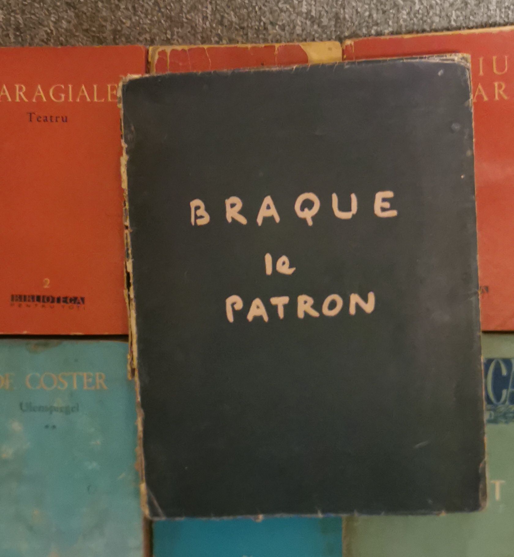 Braque le patron JEAN  PAULHAN - 1946