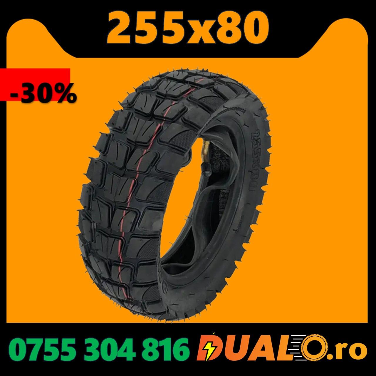 Cauciuc Off Road 255x80 TVT pentru Zero 10X