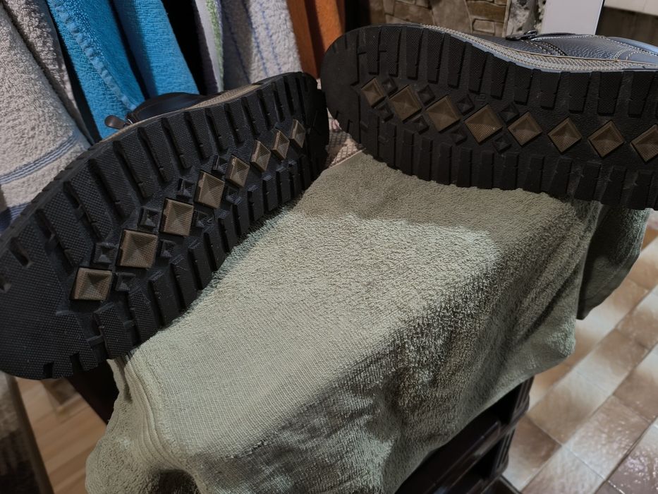 Мъжки боти,нови,естествена кожа