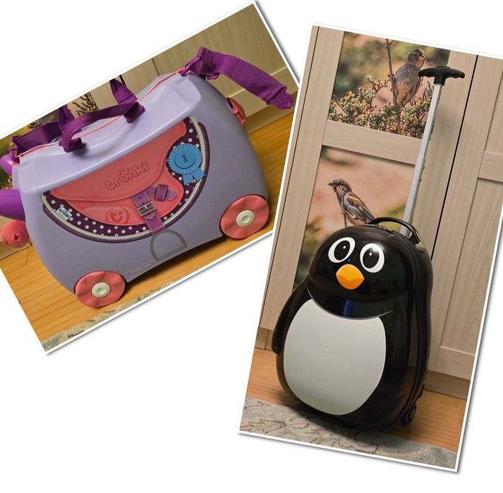 Troler copii (modele Pinguin si Trunki)