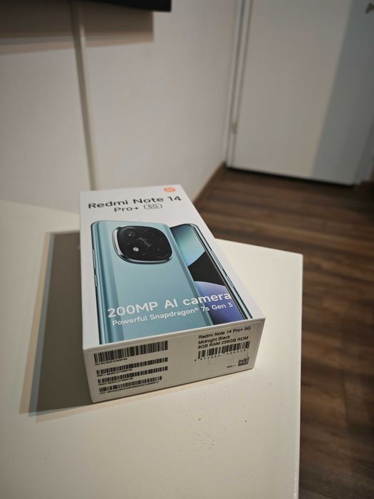 Telefon Xiaomi Redmi Note 14 Pro+ Plus 8 RAM 256GB ROM 5G Negru