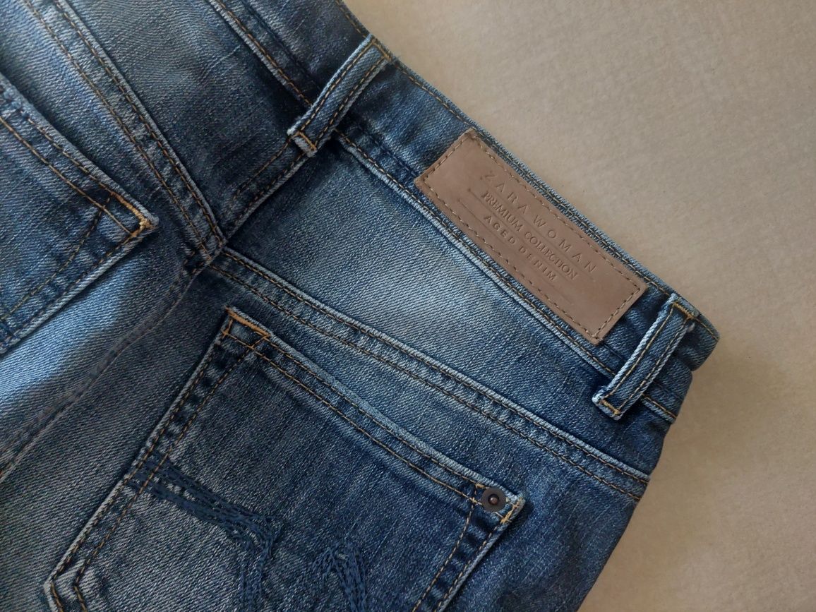 Дънкова пола Zara