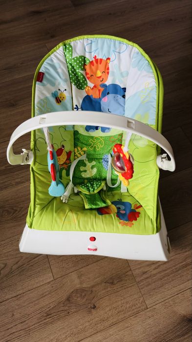 Бебешки шезлонг Fisher Price Тропическа гора