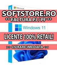 Licente Retail - WINDOWS 11 PRO / HOME - Seller Autorizat, Factura!
