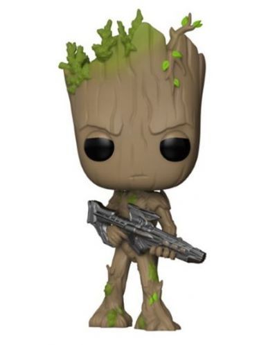 Фигура Funko POP! Marvel: Guardians of the Galaxy - Groot (with a gun)